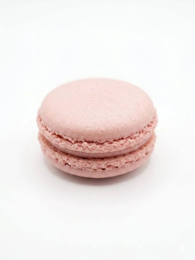 Rose macaron by ChefM Consultancy pastry studio